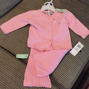 Calvin Klein 2pc knit set